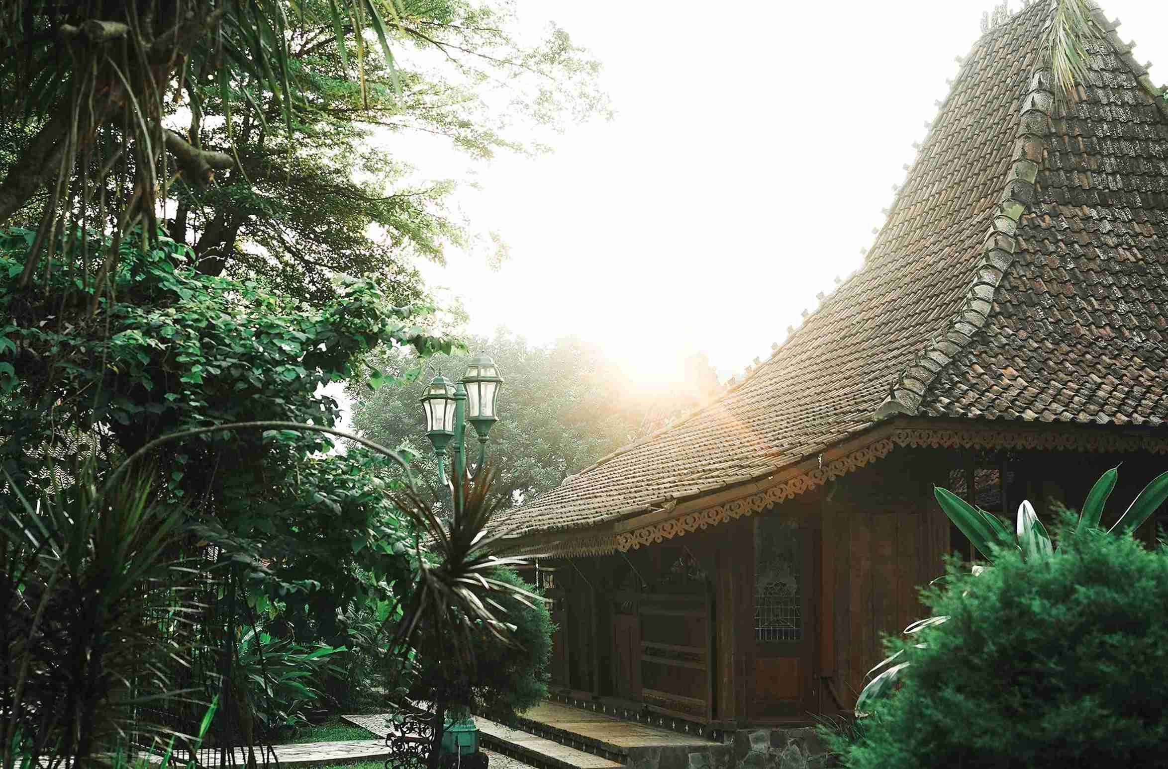 Heritage Joglo Facade - Traditional Javanese Architecture